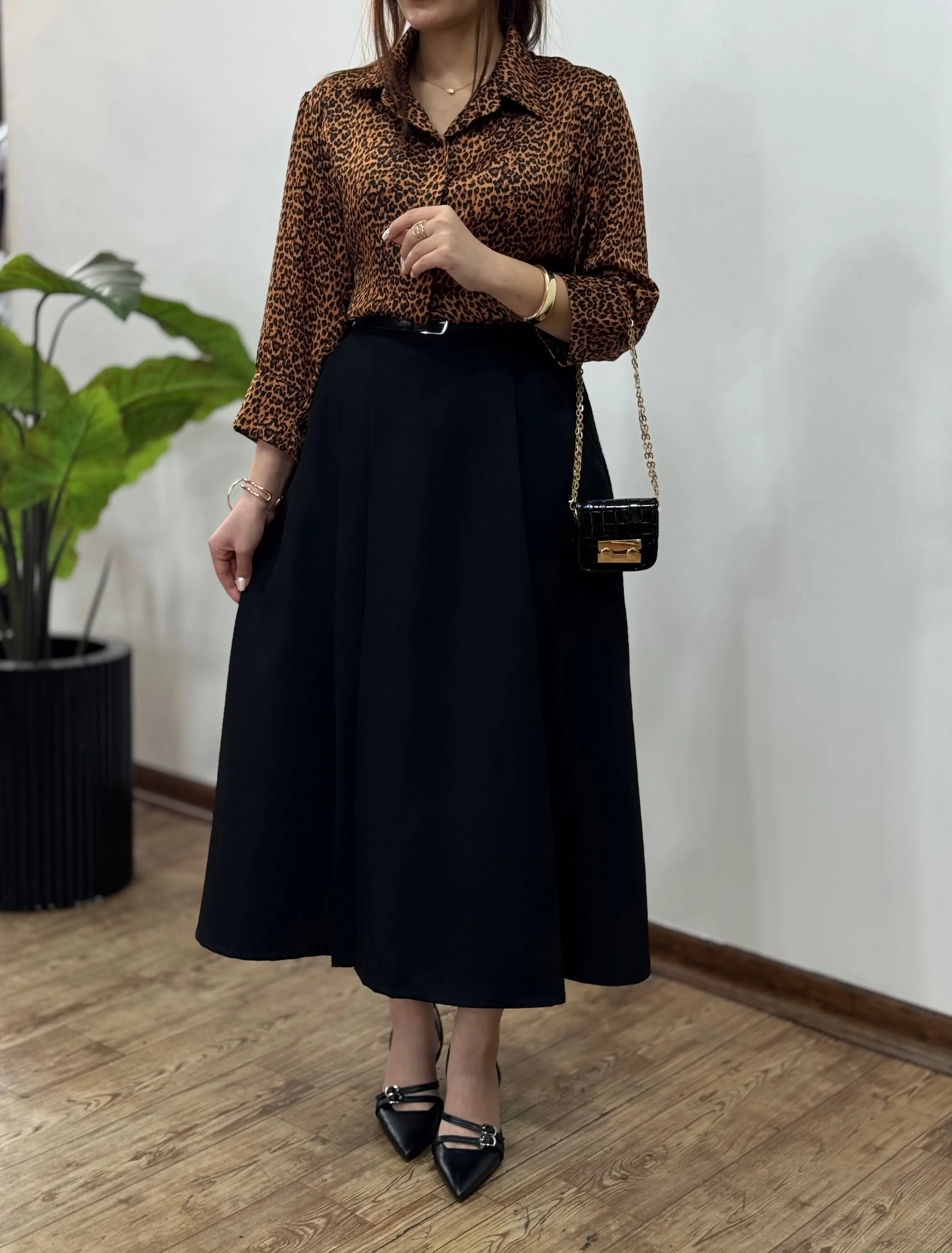 دامن بلند مجلسی آدرینا